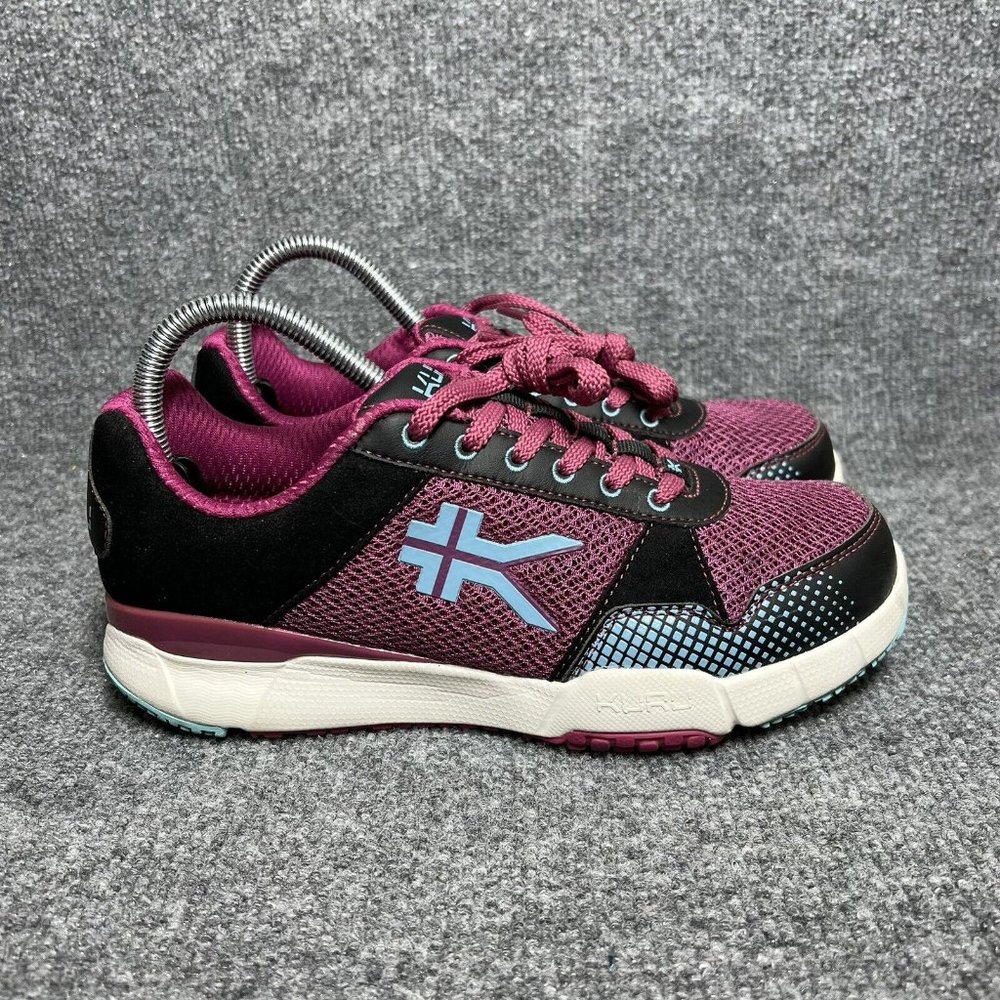 Kuru Quantum Shoes Womens 7 Purple Black Blue Comfort Lace Up